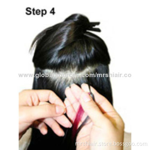 22# Micro Link Brazilian Loop Ring Medium Blonde Human Hair Extension, 0.5/0.8/1.0g/12-26"